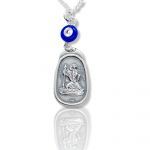 Silver 925° car charm with Saint Christopher (code M2341)